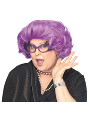 The Dame Purple Wig 1