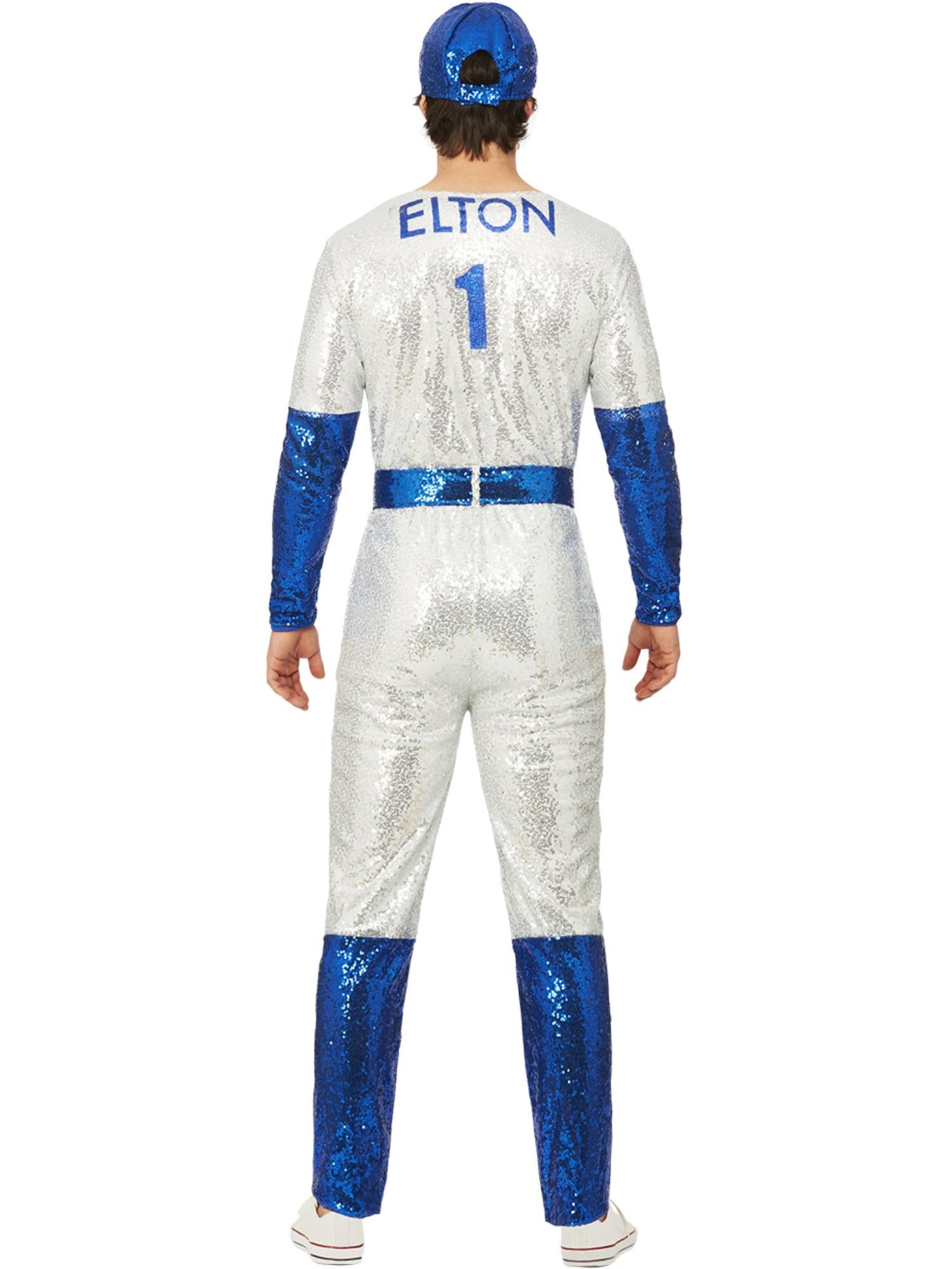 Elton John Deluxe Sequin Baseball Costume 2