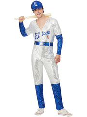 Elton John Deluxe Sequin Baseball Costume 1