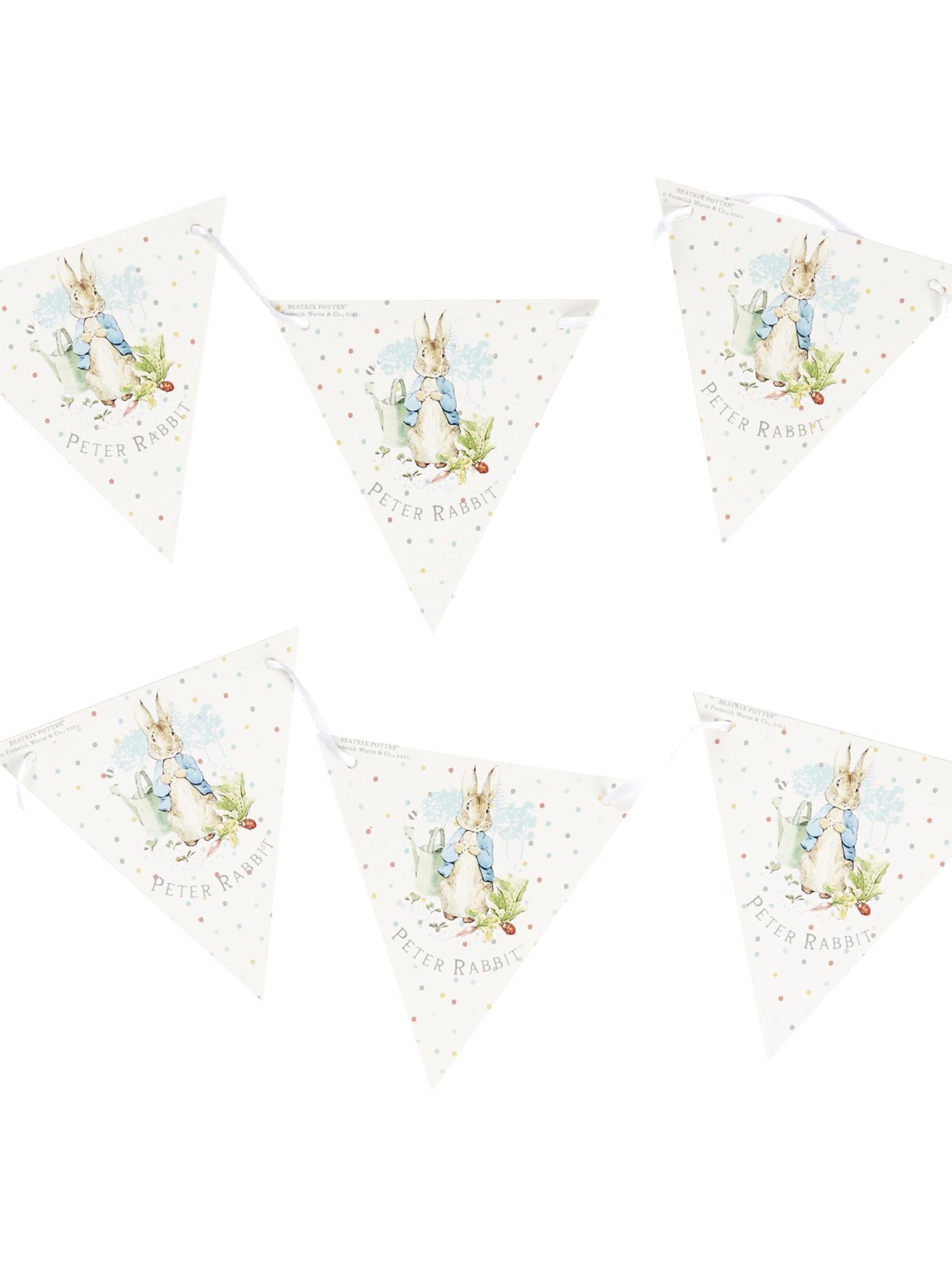 Peter Rabbit Classic Tableware Party Bunting 1