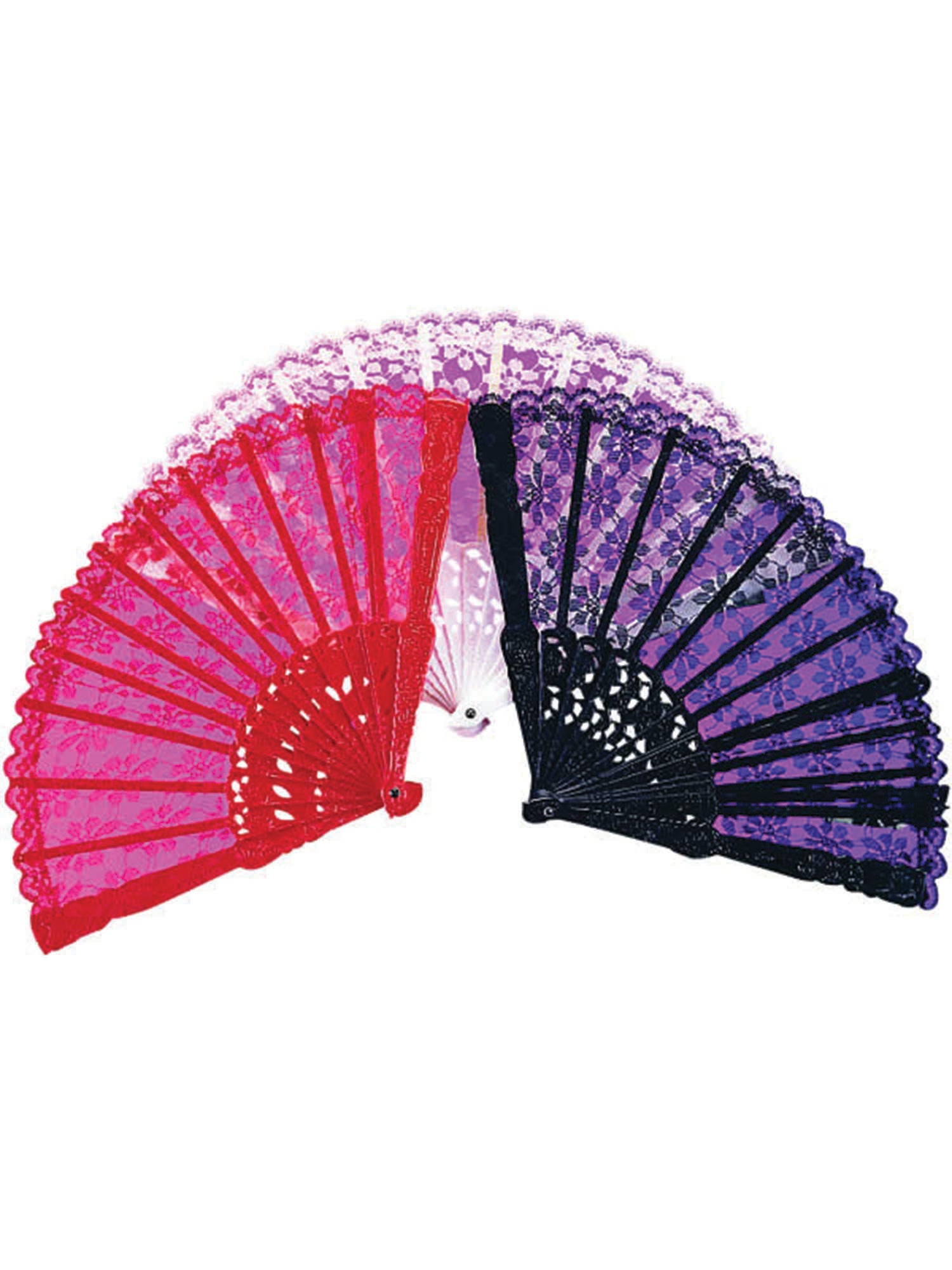 LARGE LACE FAN 1