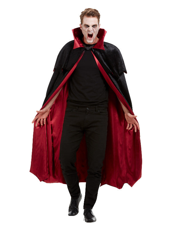 Deluxe Vampire Cape, Black - 2