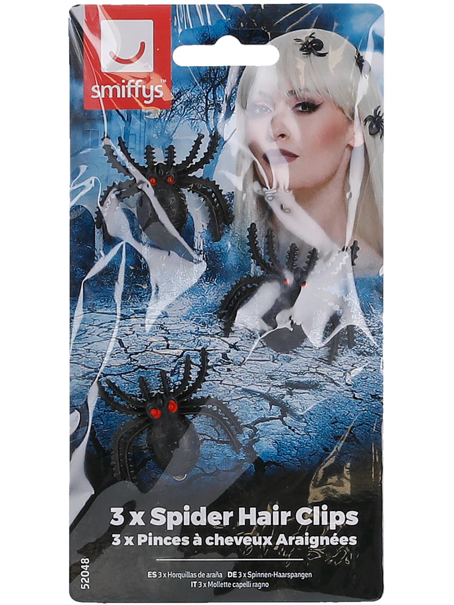 Spider Hair Clips, Black 2
