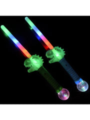 LED Light Up Dinosaur Wand - 1