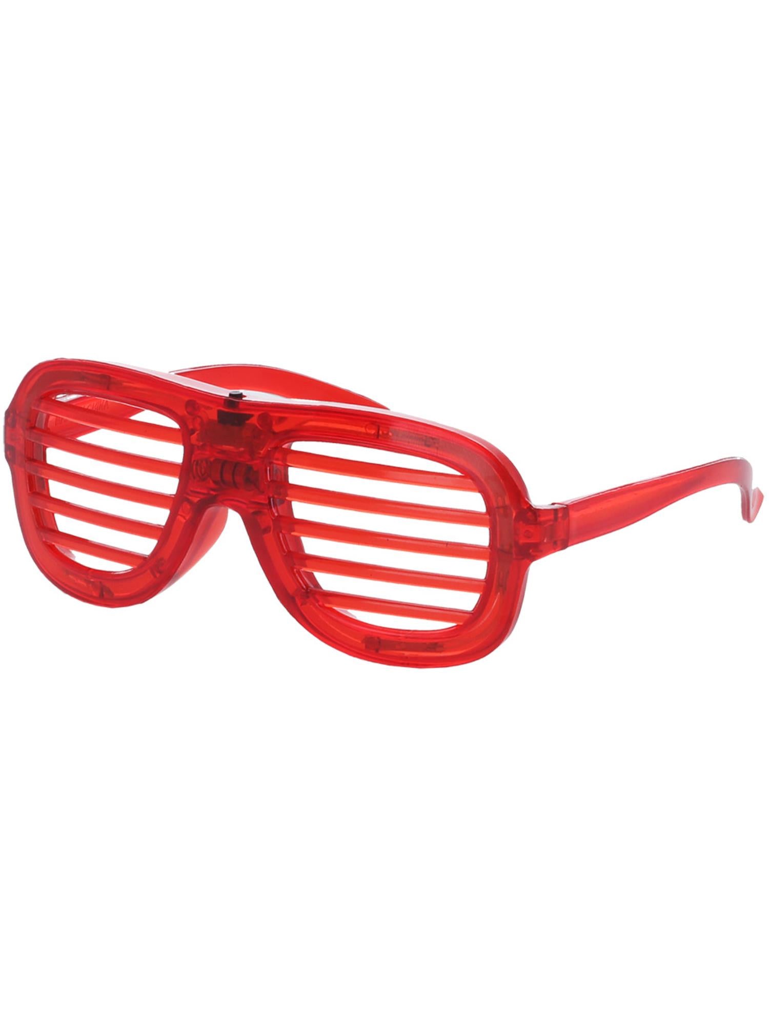LED Light Up Shutter Glasses, Assorted 2
