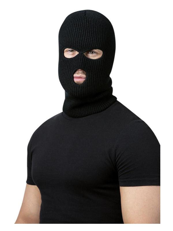 Balaclava Ski Mask, Black - 2