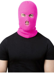 Balaclava Ski Mask, Neon Pink 1