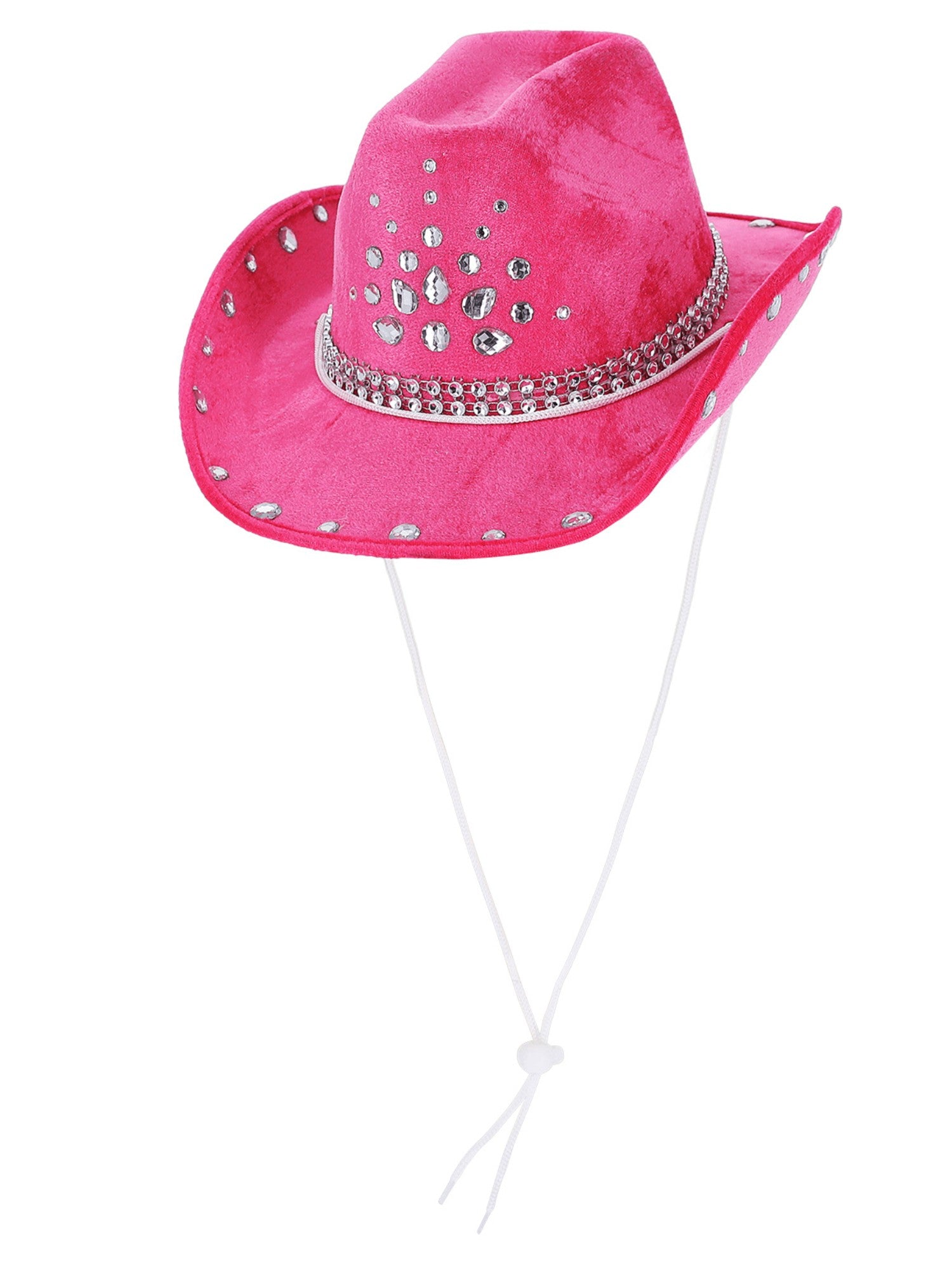 Hot Pink Rhinestone Cowboy Hat 2