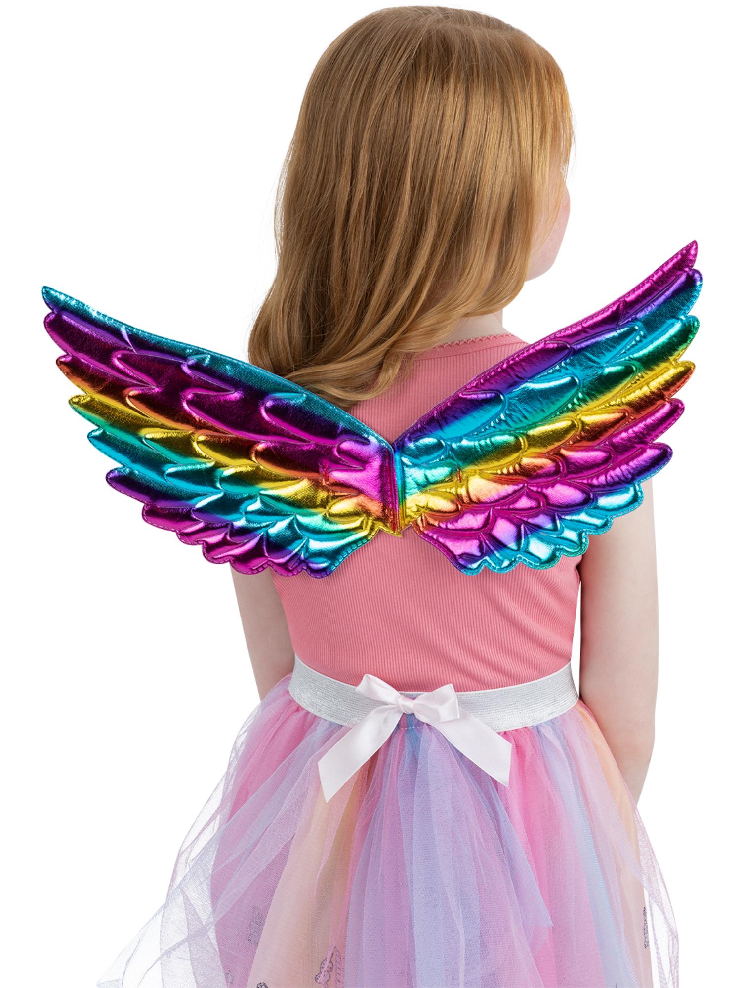 Rainbow Metallic Unicorn Wings 1