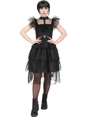 Adult Gothic Prom Costume 1