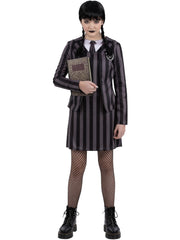 Kids Gothic School Uniform Costume 1