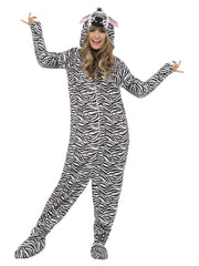 Zebra Costume, Black & White - 1