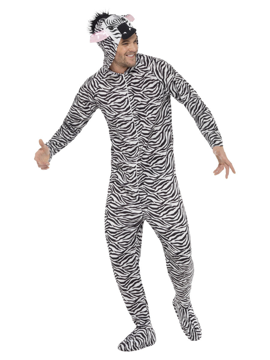 Zebra Costume, Black & White - 3