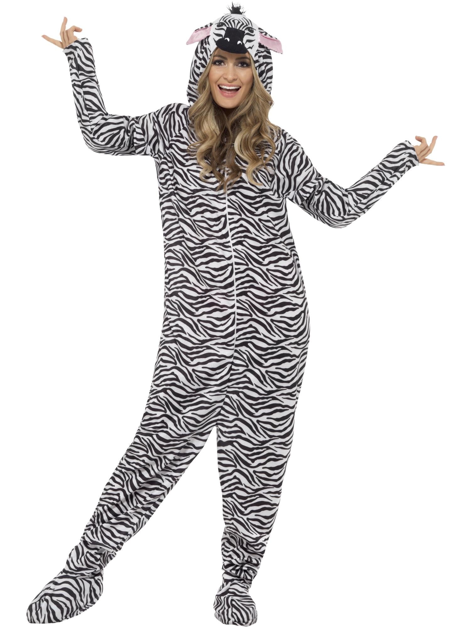 Zebra Costume, Black & White 1
