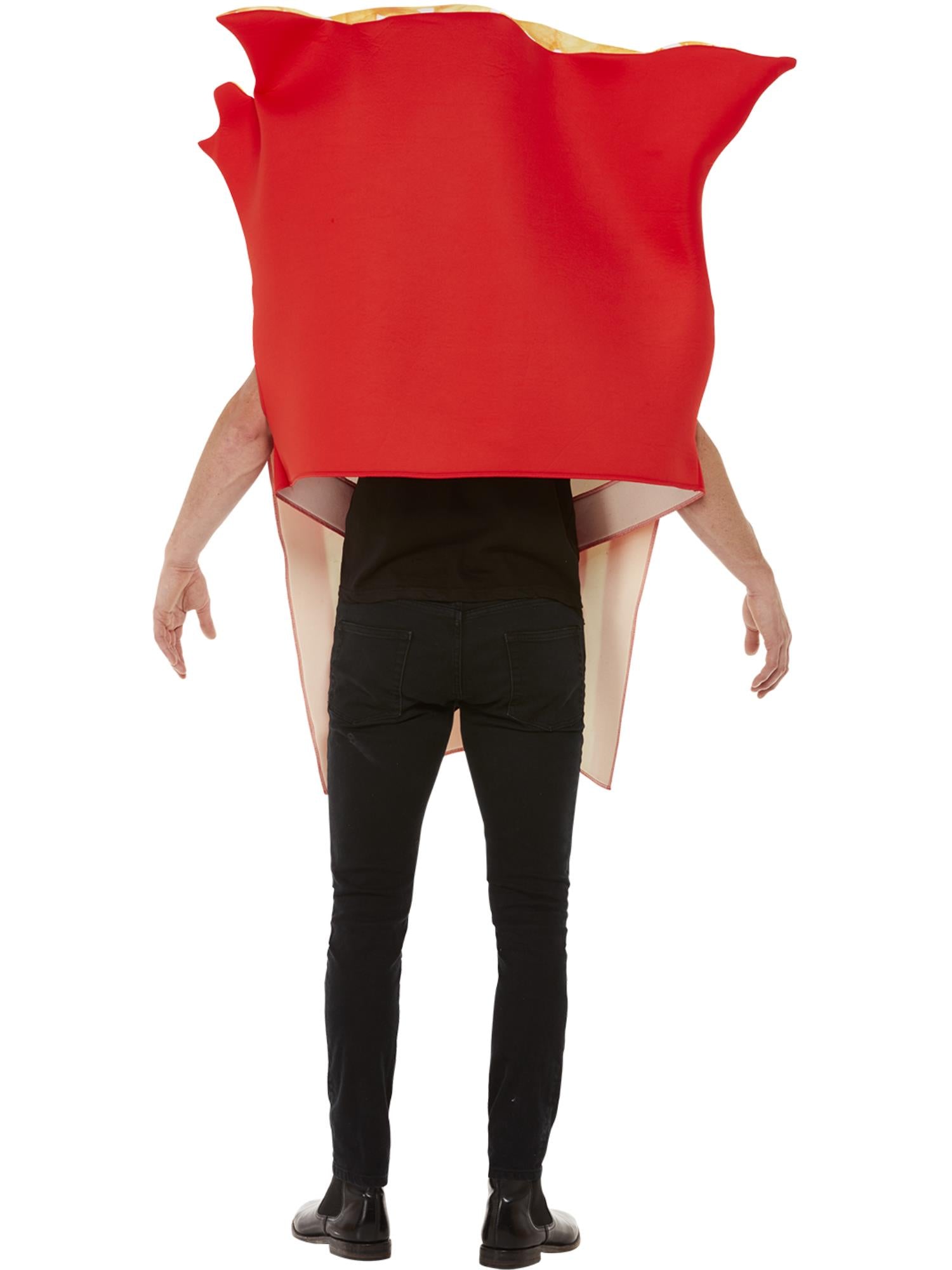 French Fries Costume, Red & White 2