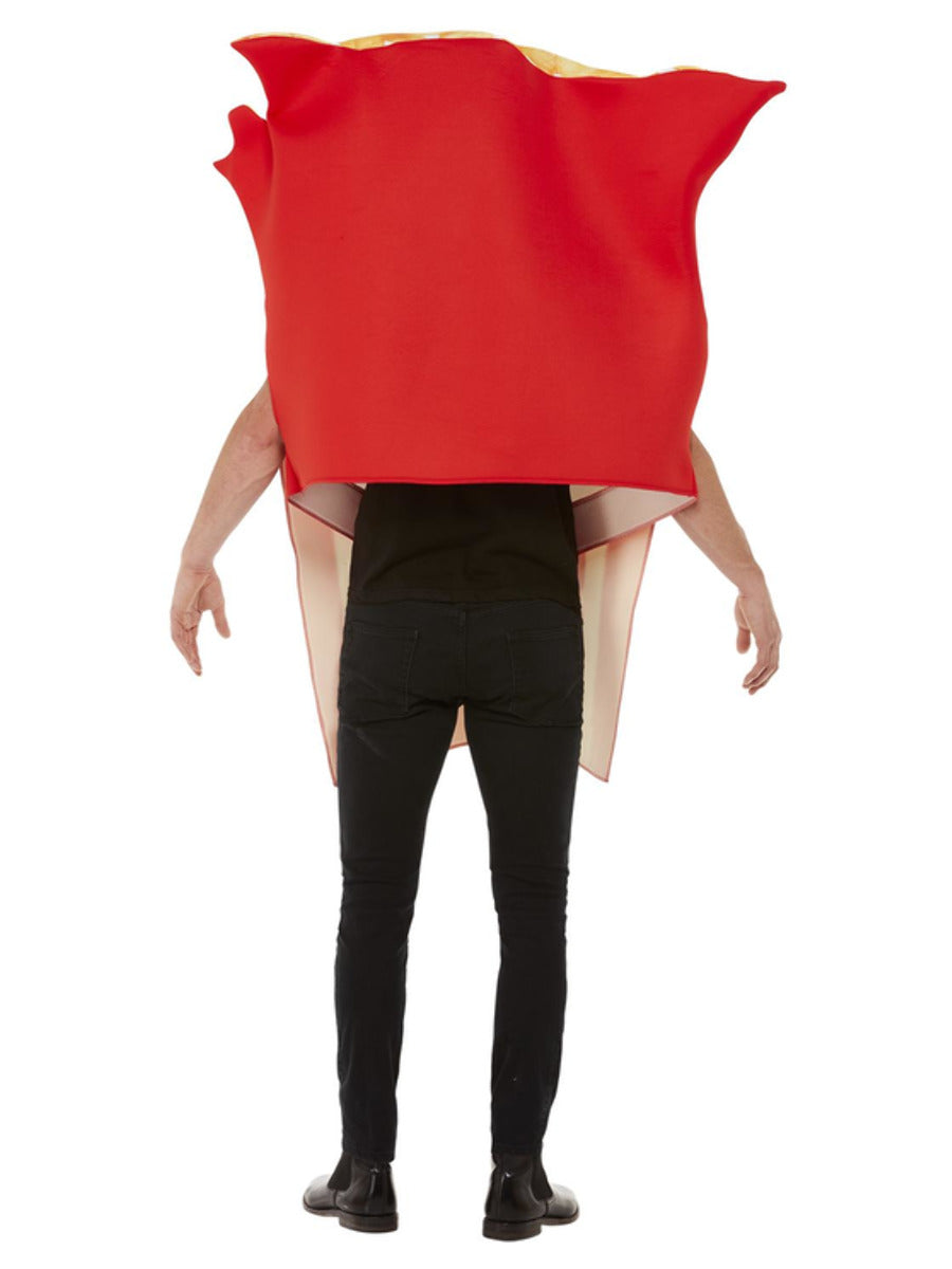 French Fries Costume, Red & White - 3