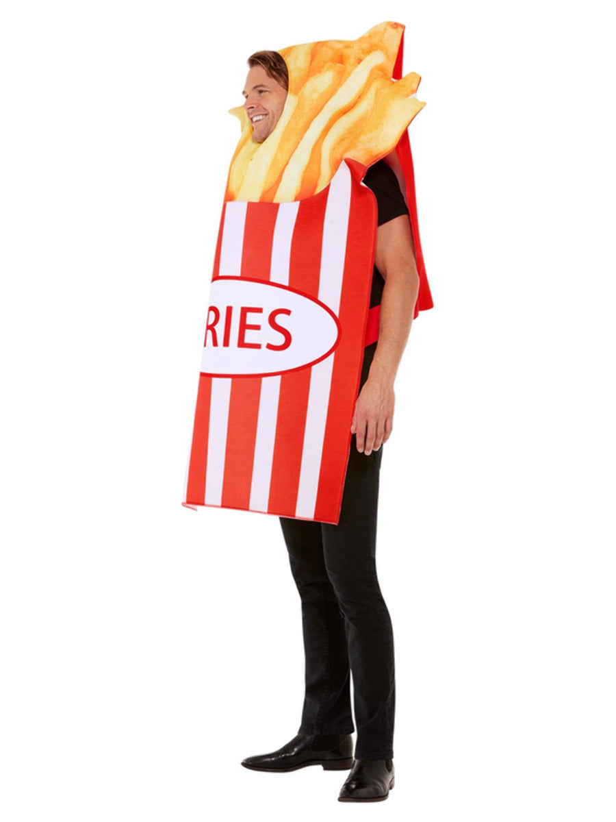 French Fries Costume, Red & White - 4