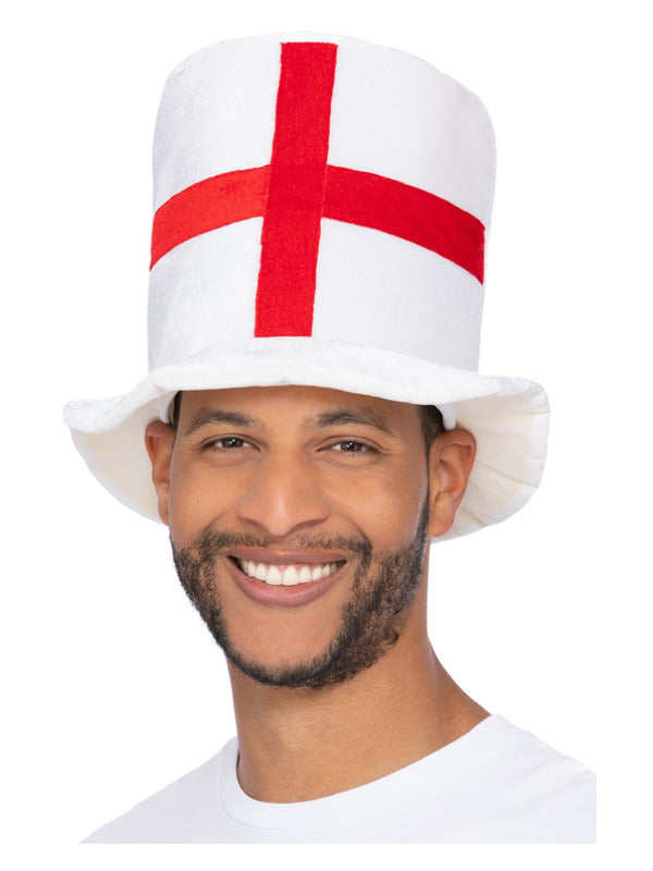 Deluxe England Flag Top Hat - 2