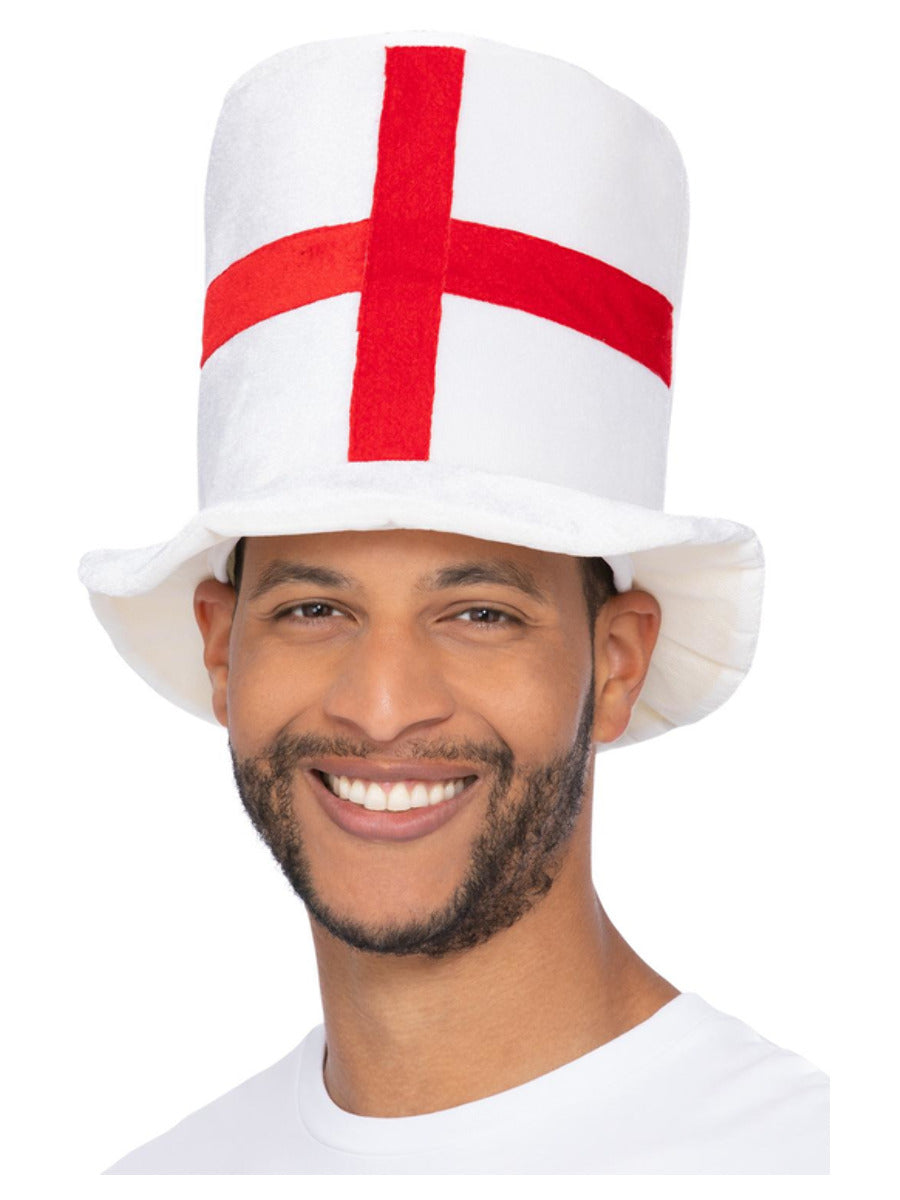Deluxe England Flag Top Hat - 1