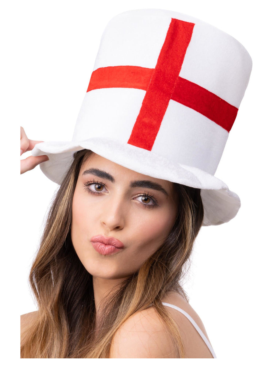 Deluxe England Flag Top Hat - 4