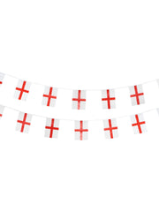 England Flag Rectangle Bunting, Plastic 1