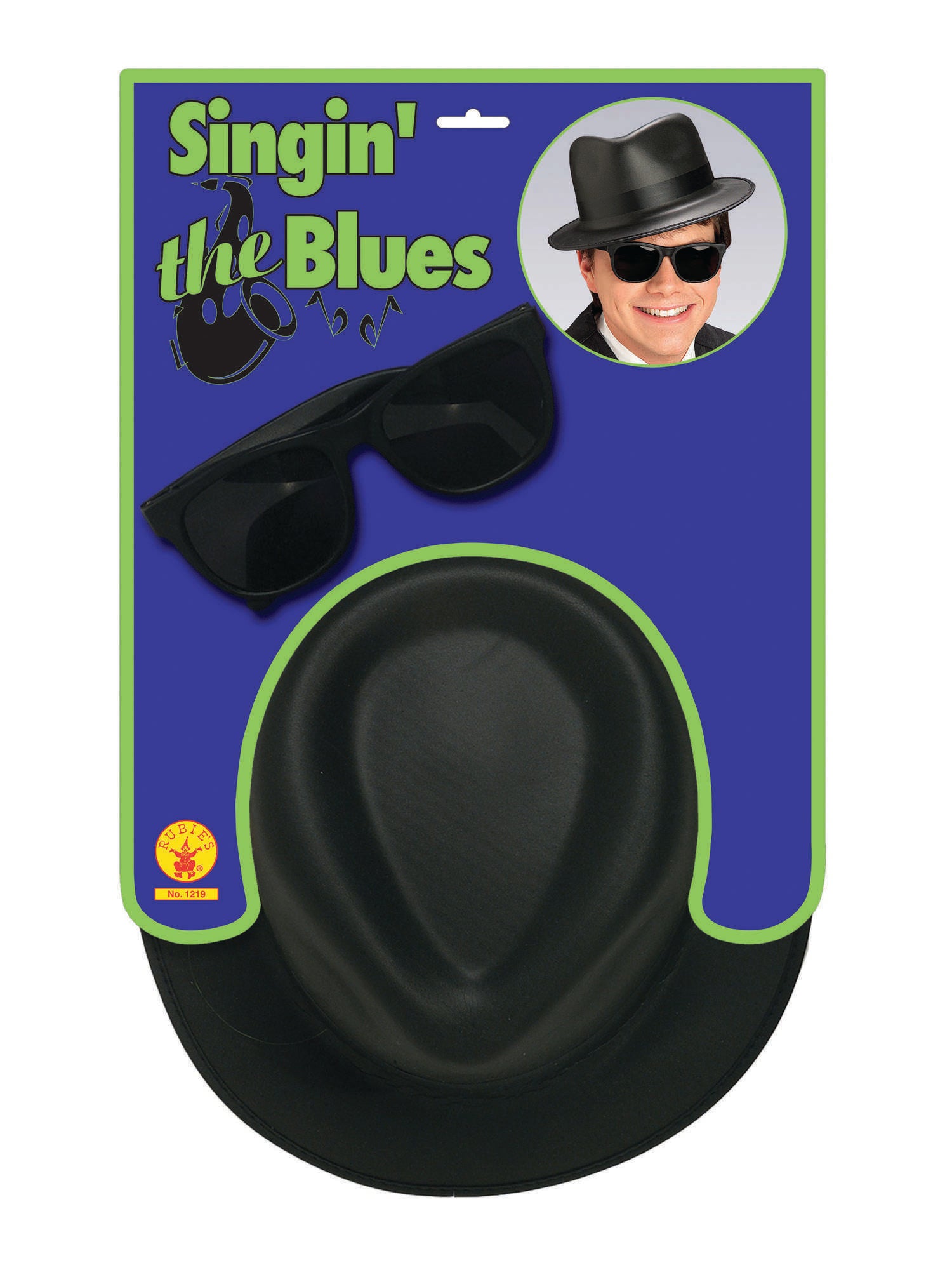 A Singing Blues Hat And Glasses Set 1