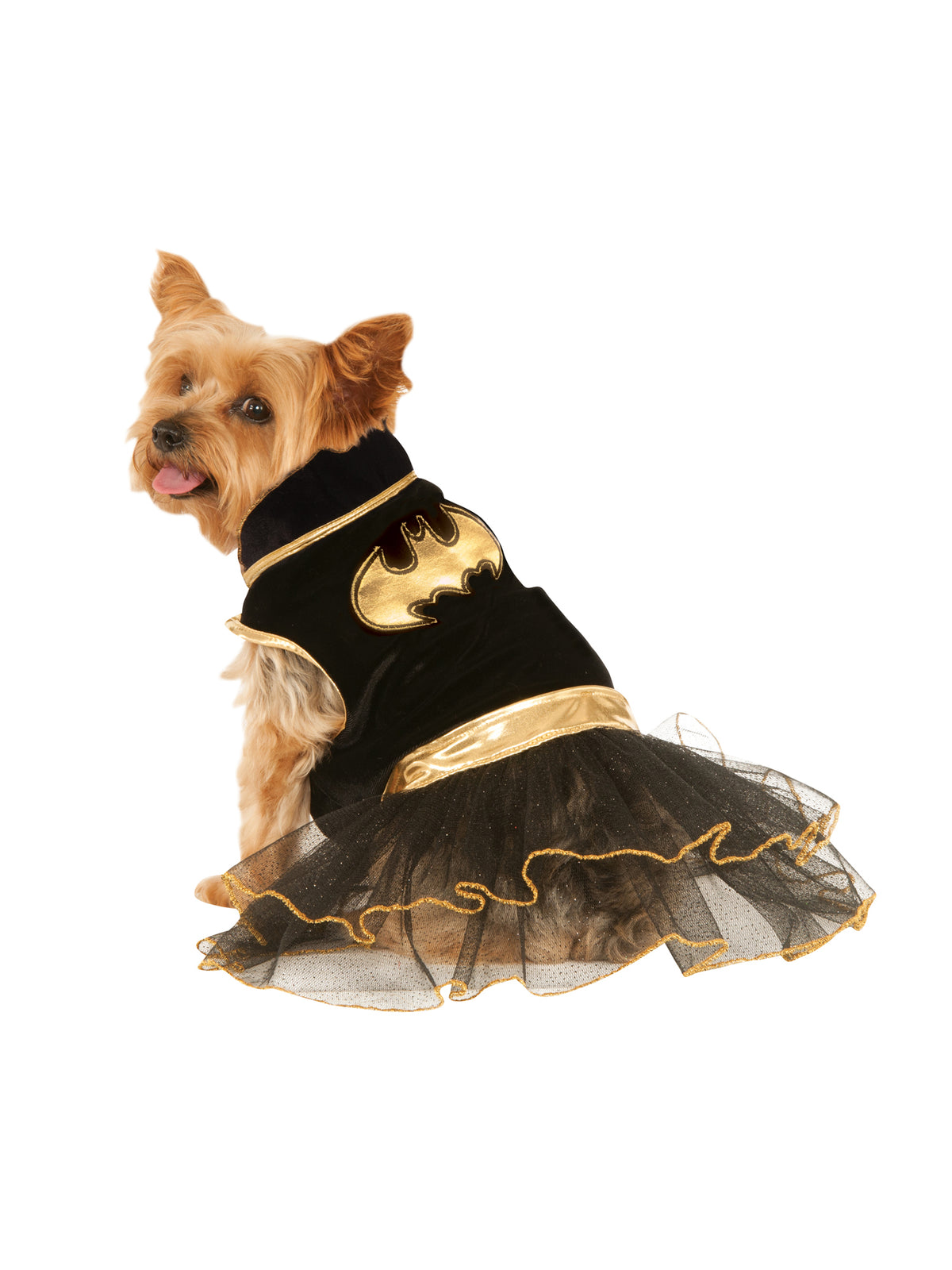 Batgirl Tutu Dress Pet Costume 1