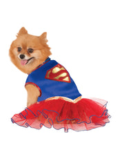 Supergirl Pet Tutu Dress