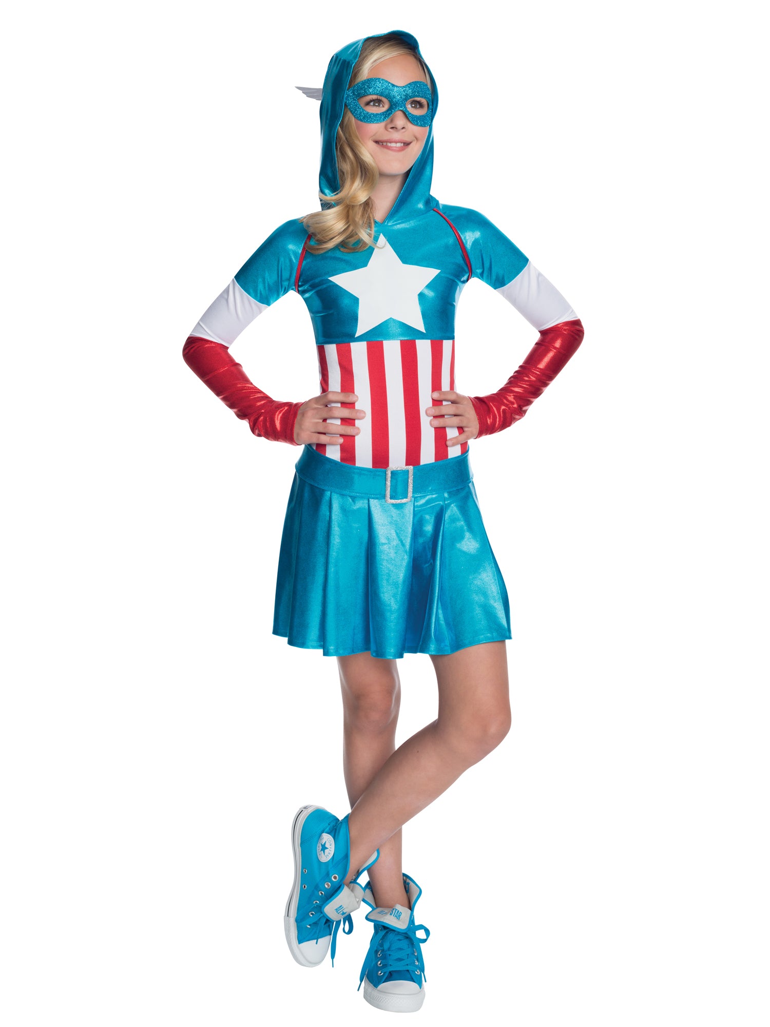 Captain America Hoodie Costume