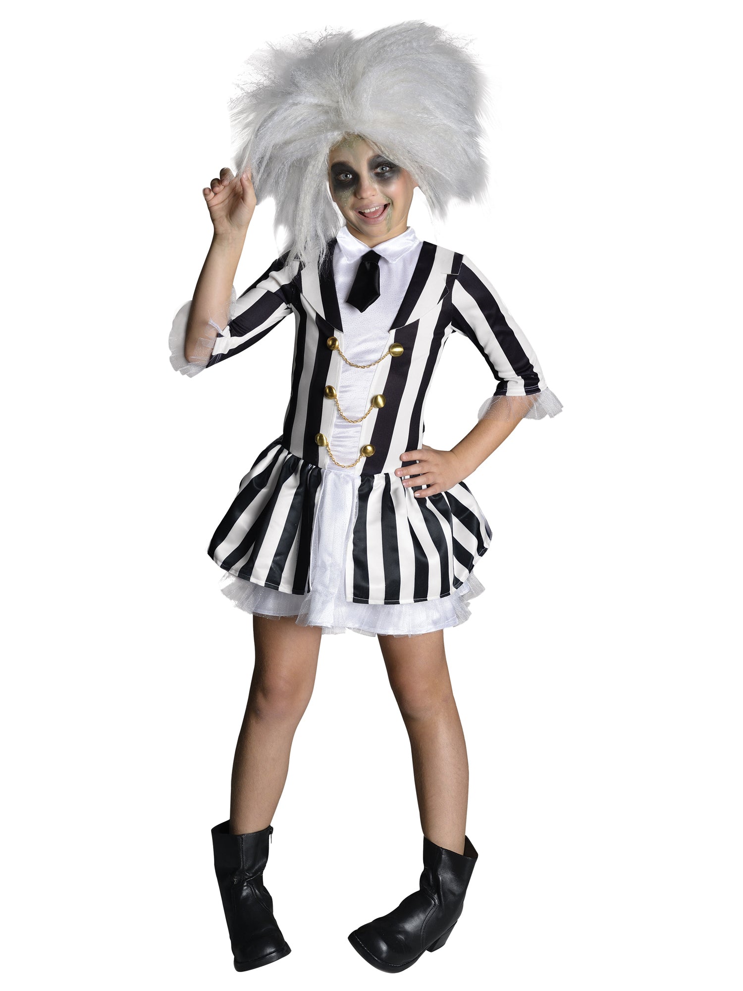 BEETLEJUICE GIRL COSTUME - CHILDRENS