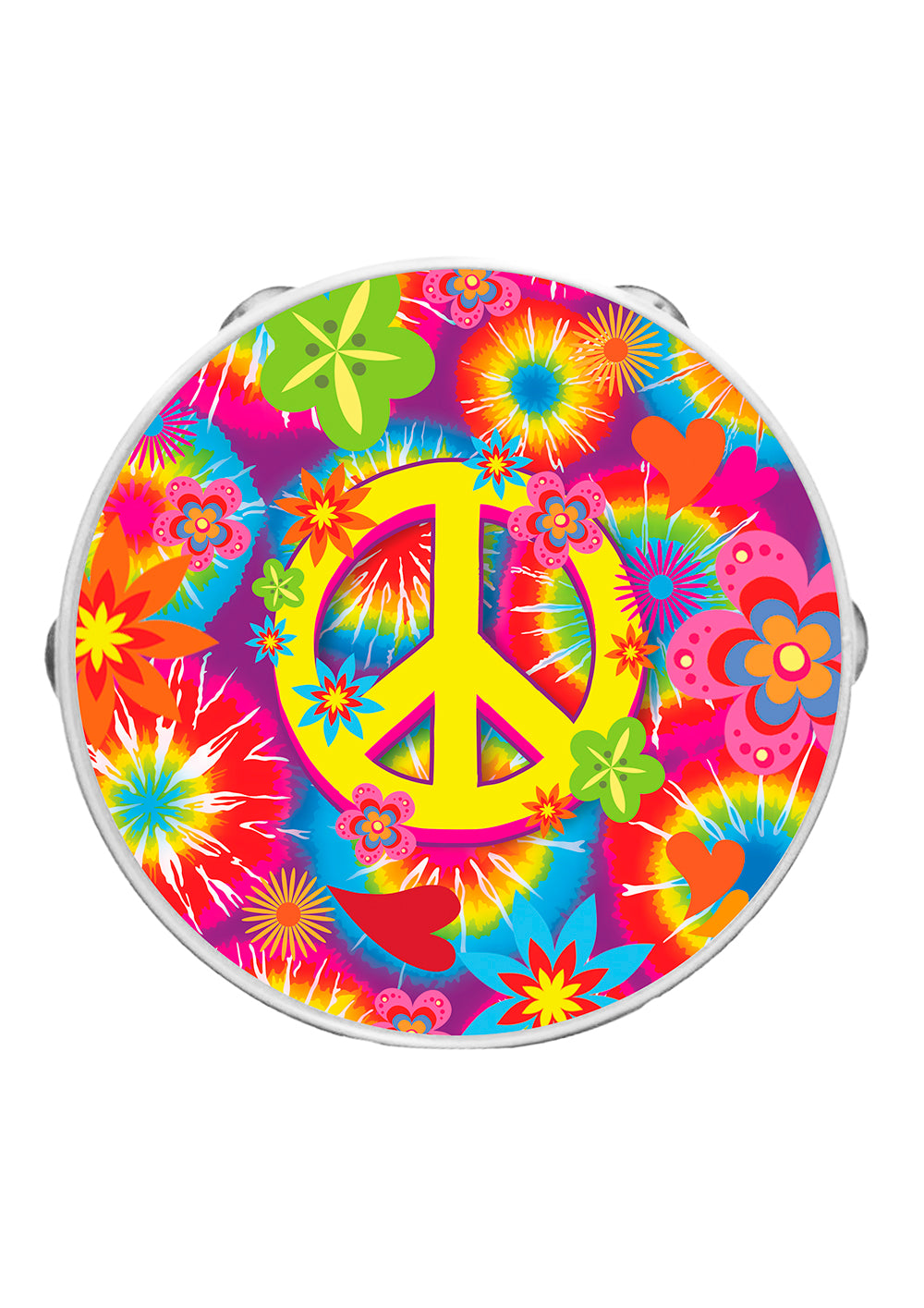 HIPPIE TAMBOURINE 17 CM