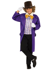 Willy Wonka Deluxe Costume - Childrens 1