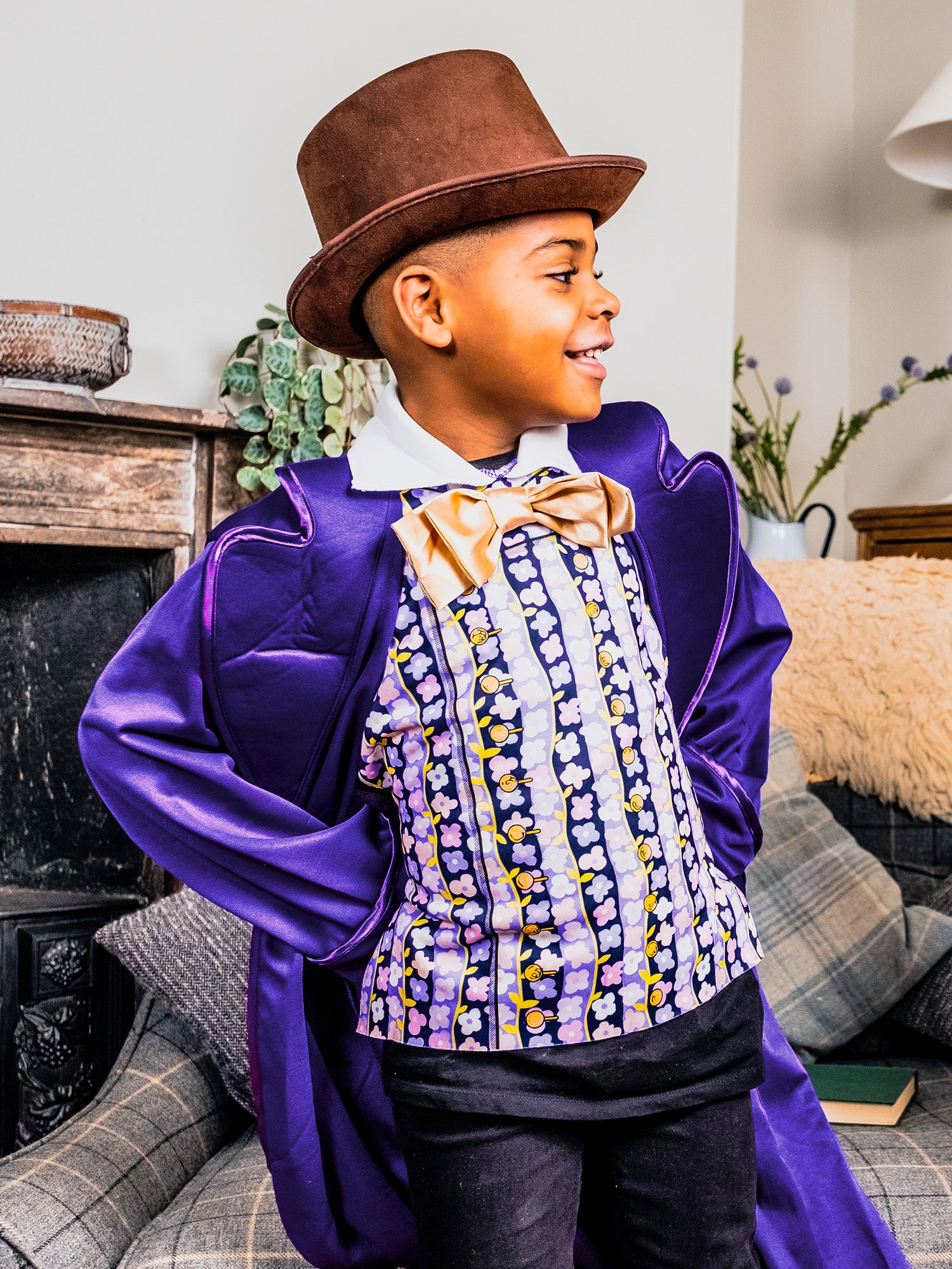 Willy Wonka Deluxe Costume - Childrens