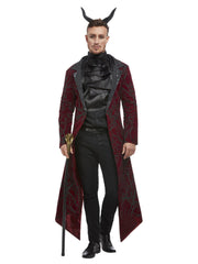Deluxe Devil Costume, Red - 1