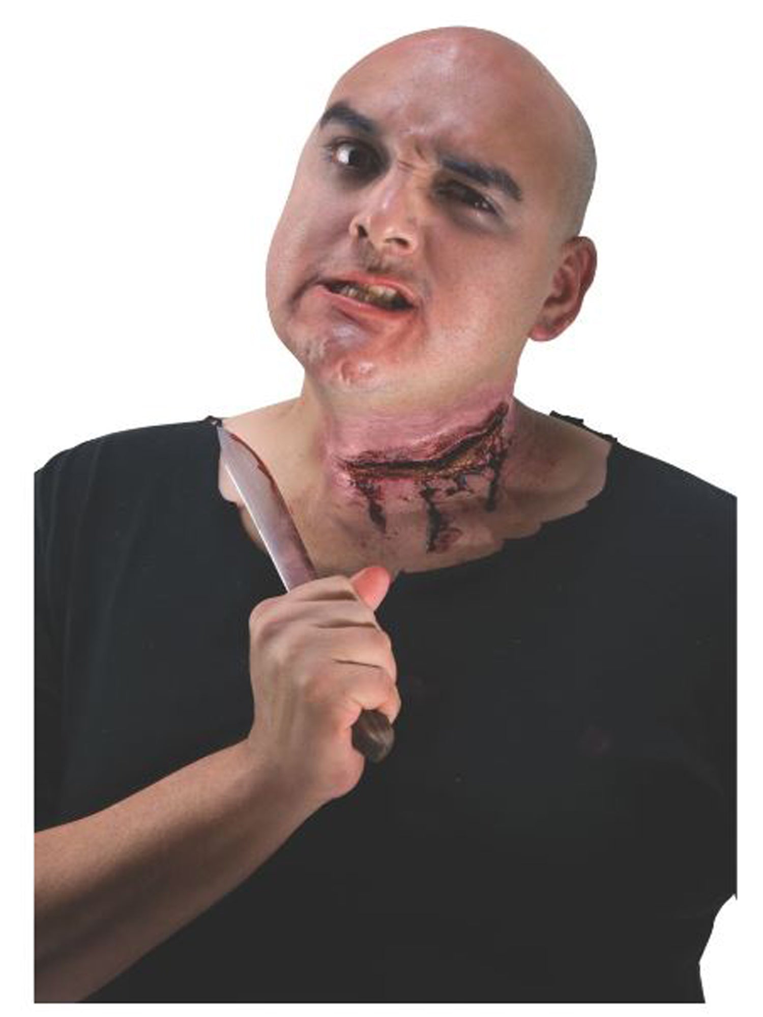 Slit Throat theatrical effect make up set 1