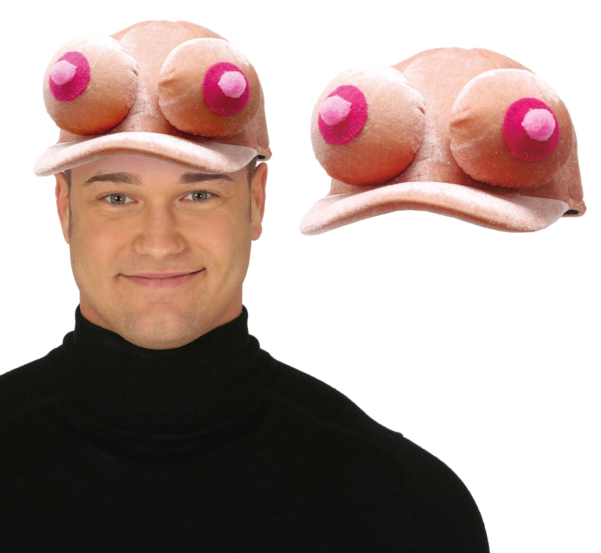 CAP WITH BREASTS