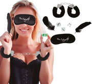 SEXY 5 PZ SET BLACK, ADULT