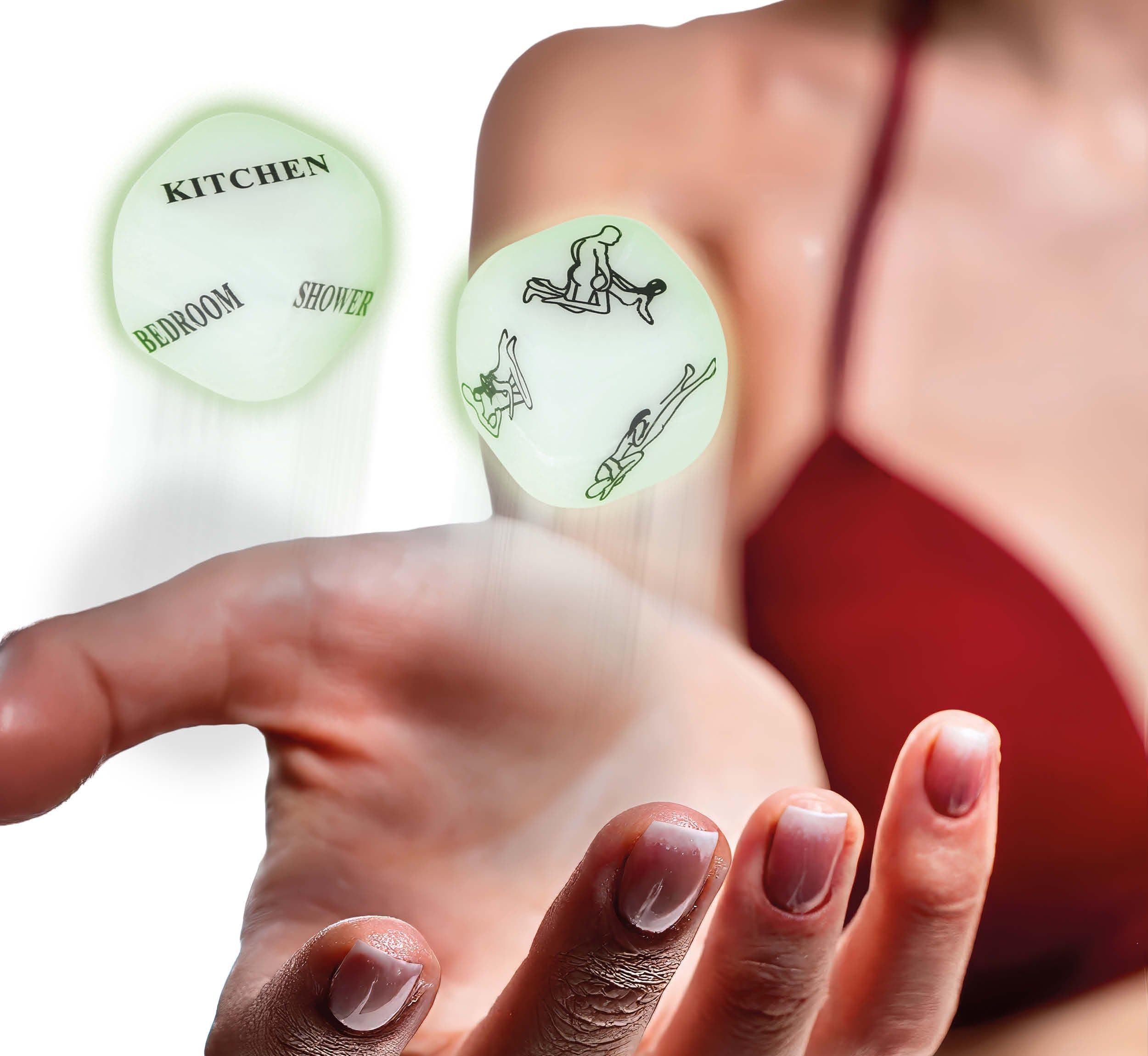 2 EROTIC DICE GAME 3 CM, ADULT