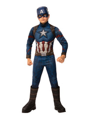 Captain America Deluxe Avg4 Costume - Childrens