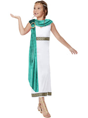 Deluxe Girls Roman Empire Costume 1