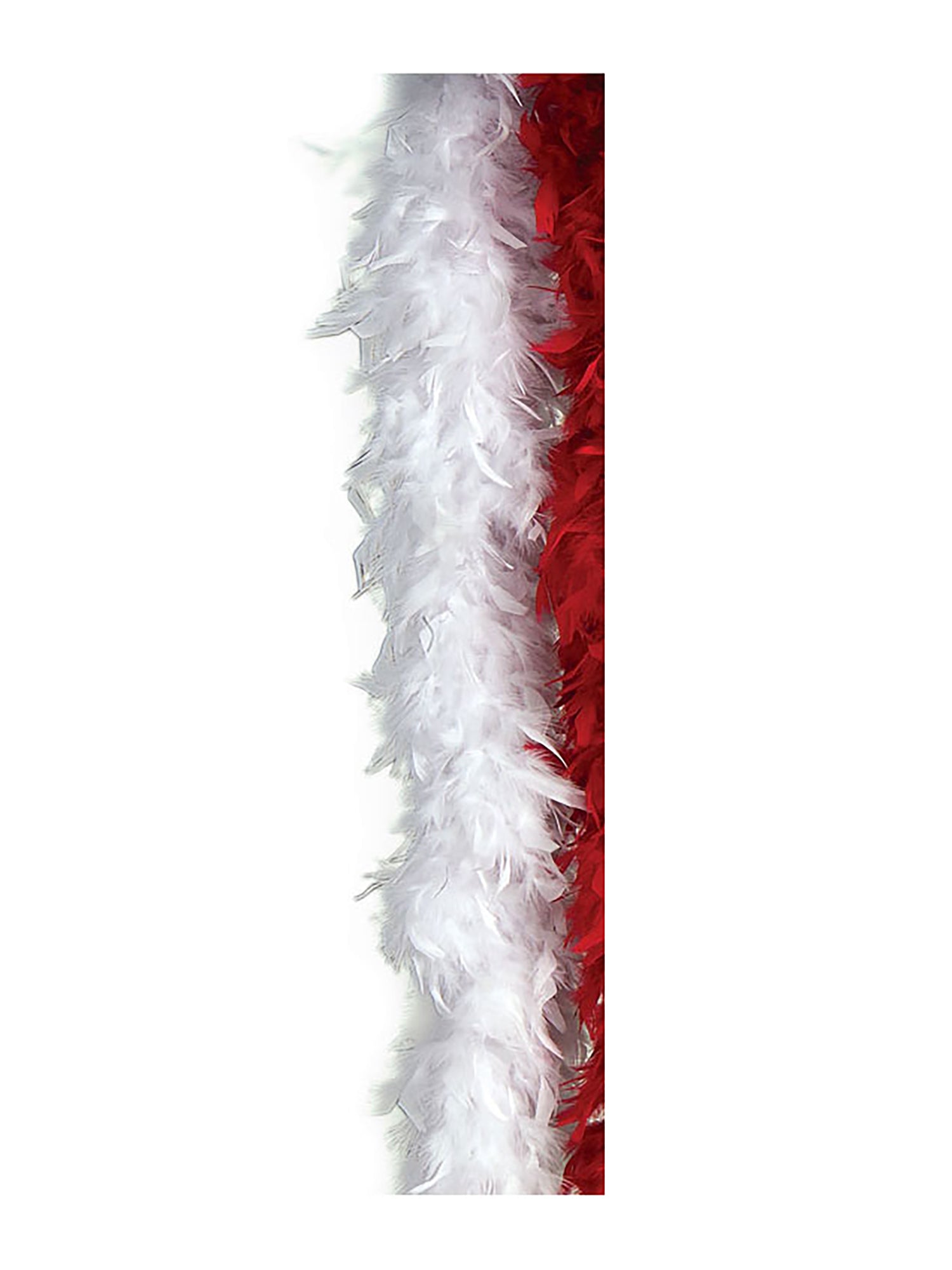 Faux Feather Boa - White 1
