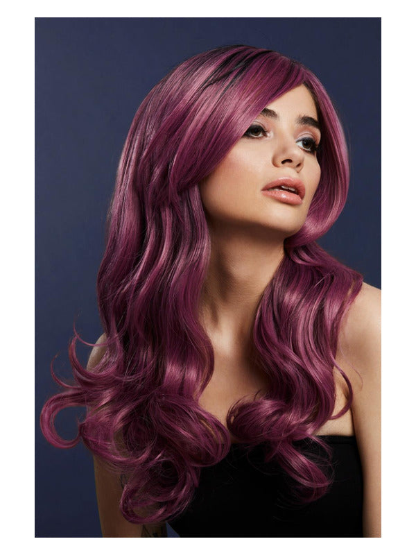 Fever Khloe Wig, True Blend,  Mauve - 2