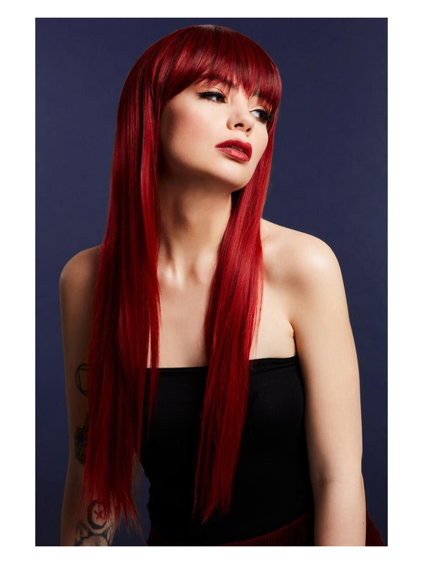 Fever Jessica Wig, True Blend, Ruby Red - 2