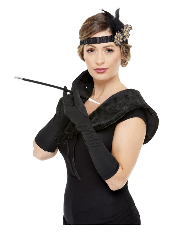 Deluxe 20s Accessories Kit, Black & Gold, Gloves - 2