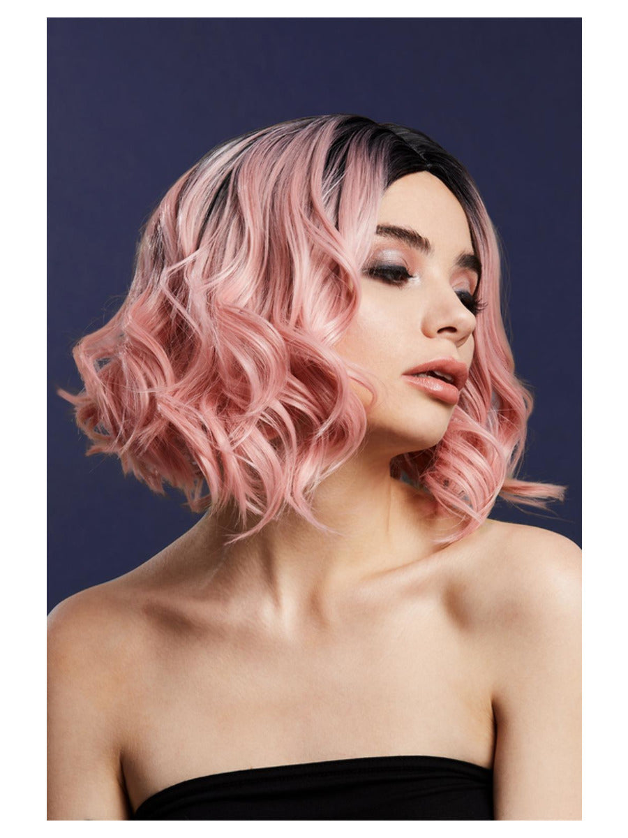 Fever Kourtney Wig, Two Toned Blend, Baby Pink - 1