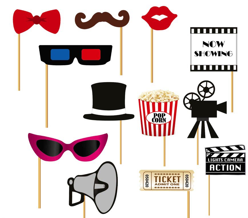 FILM PHOTOCALL SET, 12 PCS