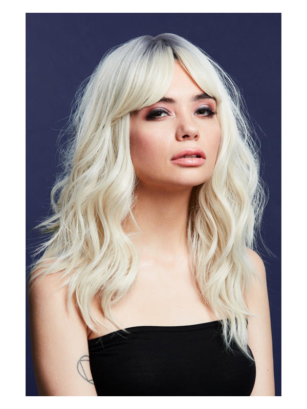 Fever Ashley Wig, Two Toned Blend, Ice Blonde - 2