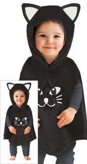 CUTE CAT PONCHO, BABY, 18 - 24 MONTHS