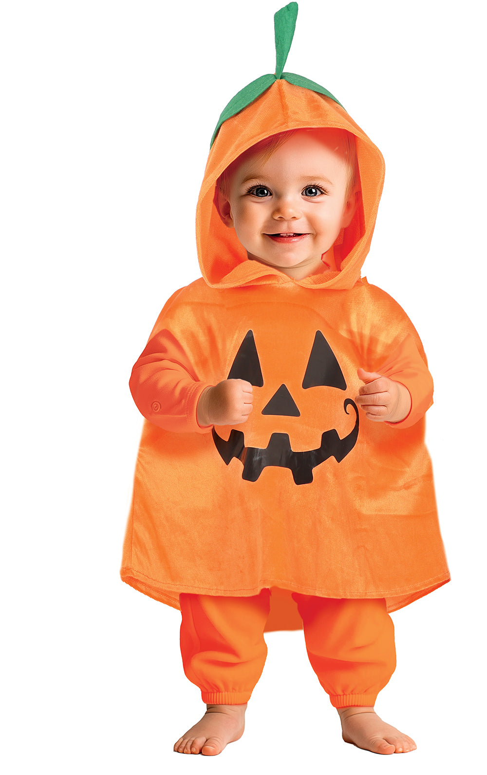CUTE PUMPKIN PONCHO, BABY, 18 - 24 MONTHS