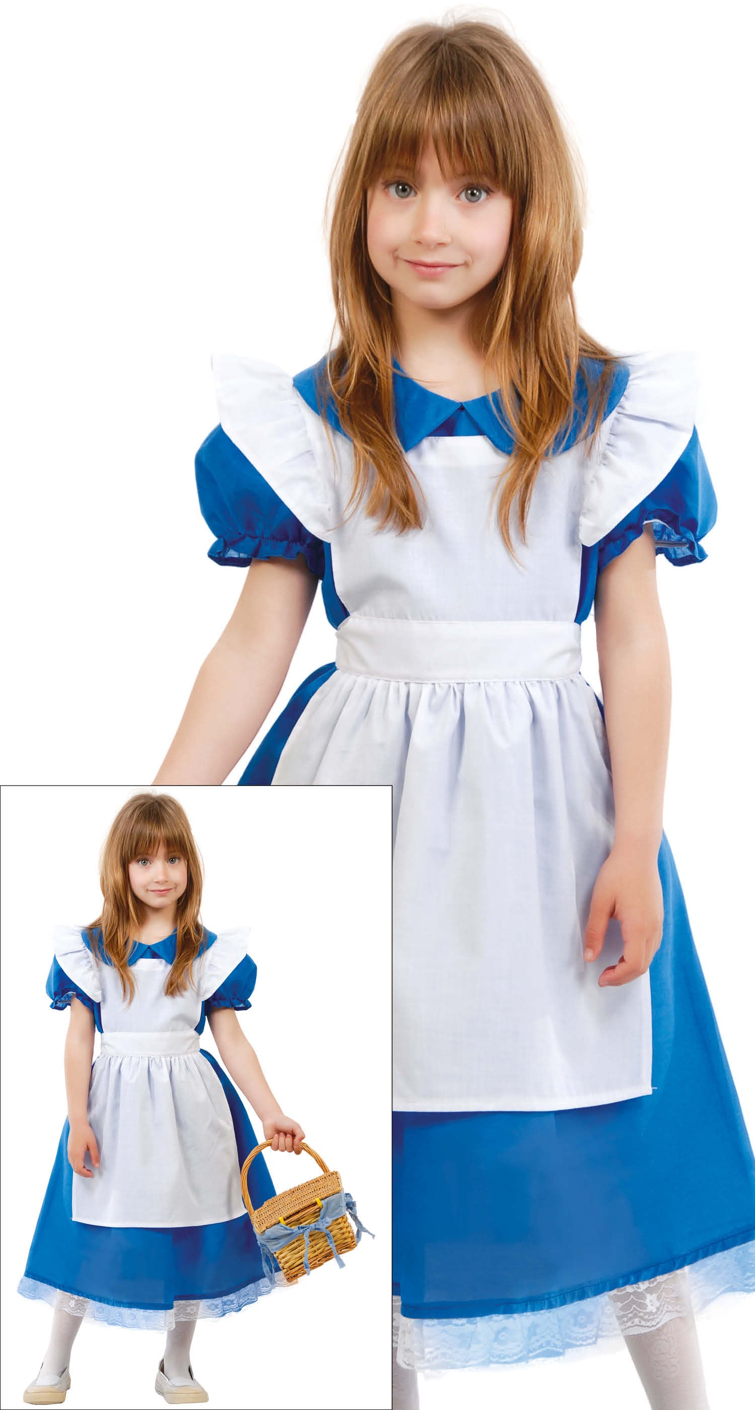 BLUE LITTLE GIRL CHILD
